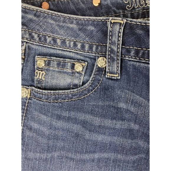 Miss Me Signature Skinny Jeans Women's Medium Wash Blue Size 26 - Picture 5 of 16